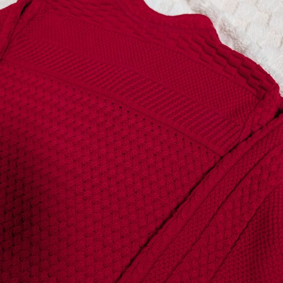 L.L Bean 100% cable knit button down cardigan - Picture 10 of 10